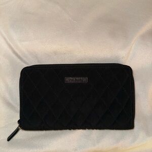 black vera bradley wallet